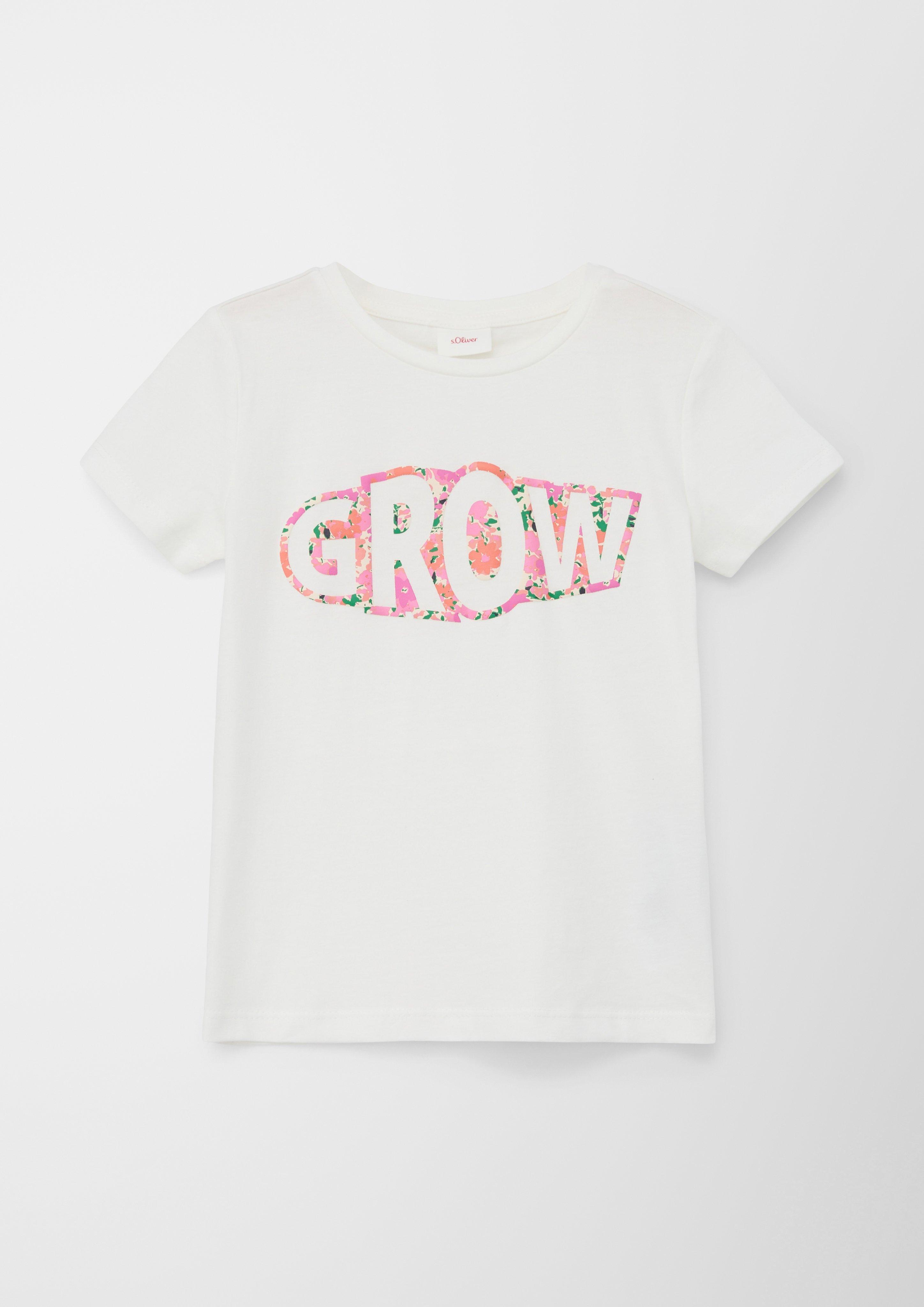 T-Shirt mit floralem Print  2127413-0210