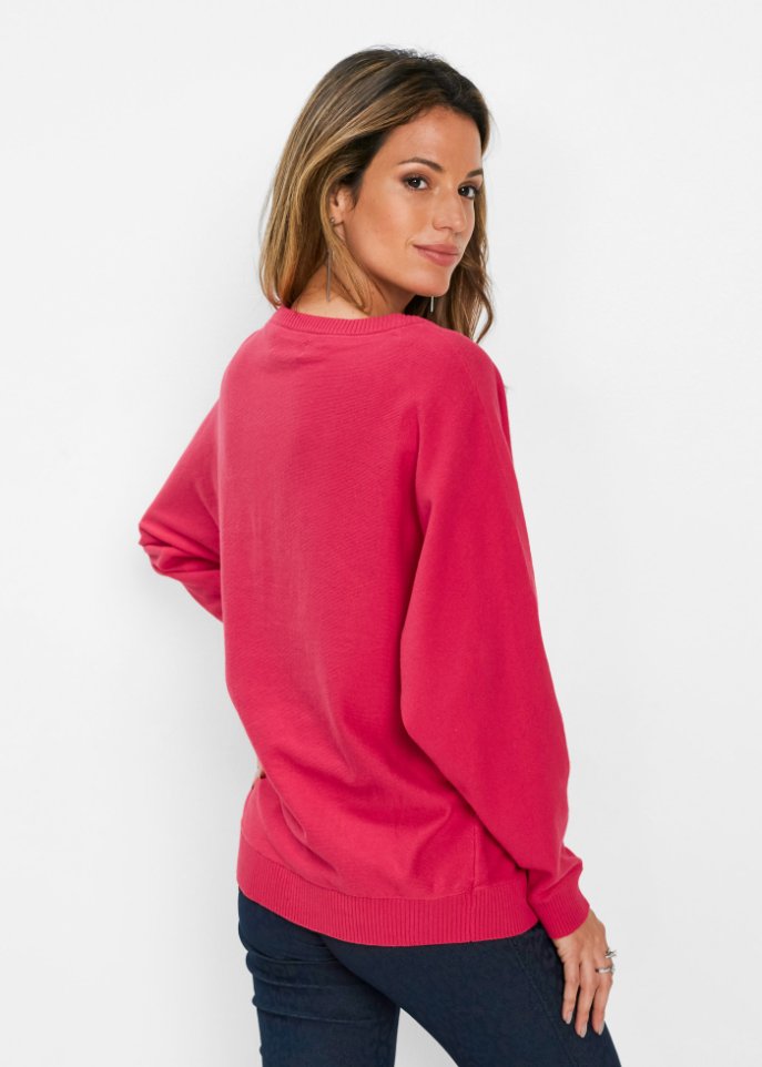 Pullover mit Fledermausärmeln