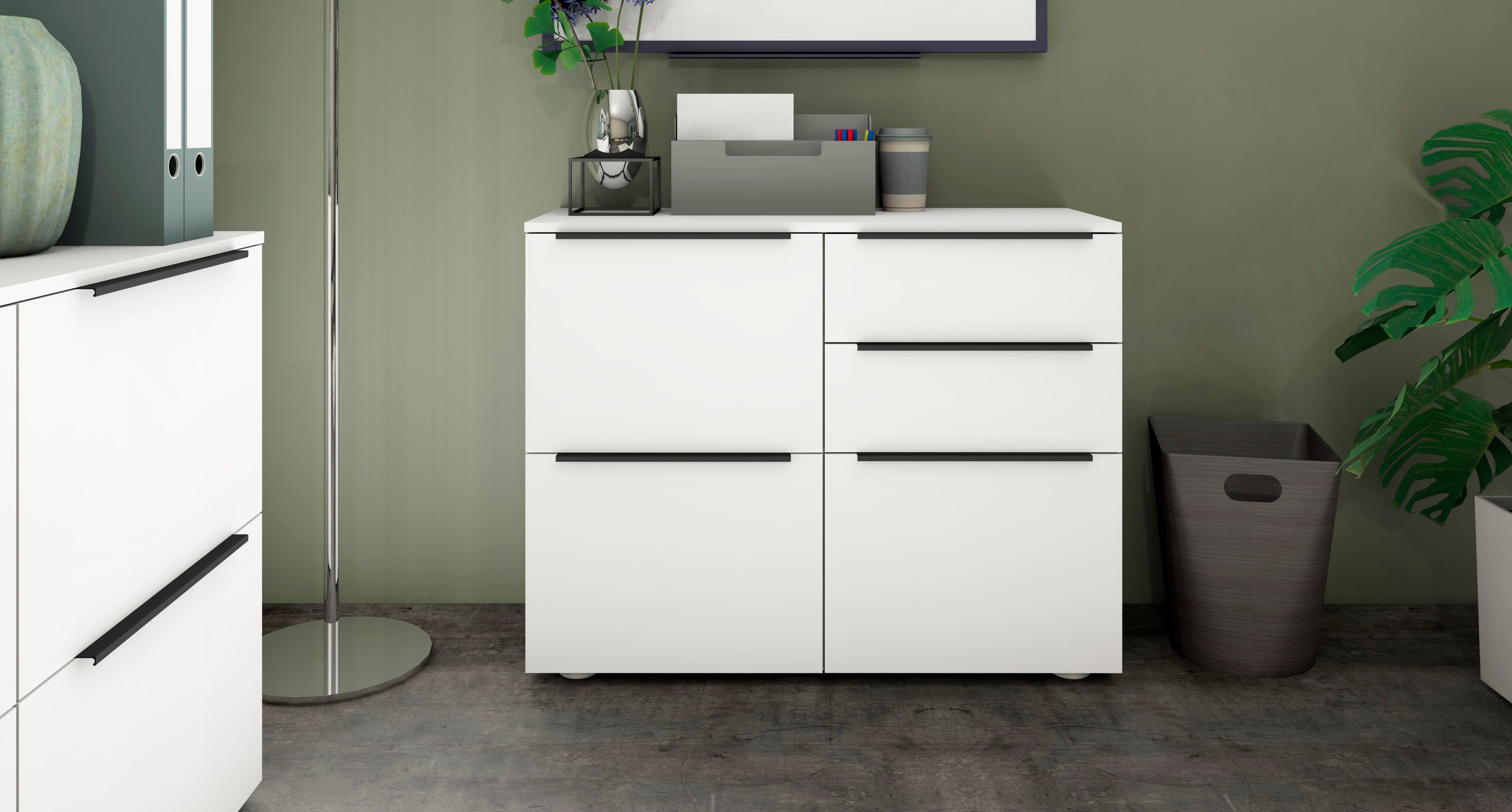 borchardt Möbel Aktenschrank Tom Breite 93 cm, Mehrzweckschrank