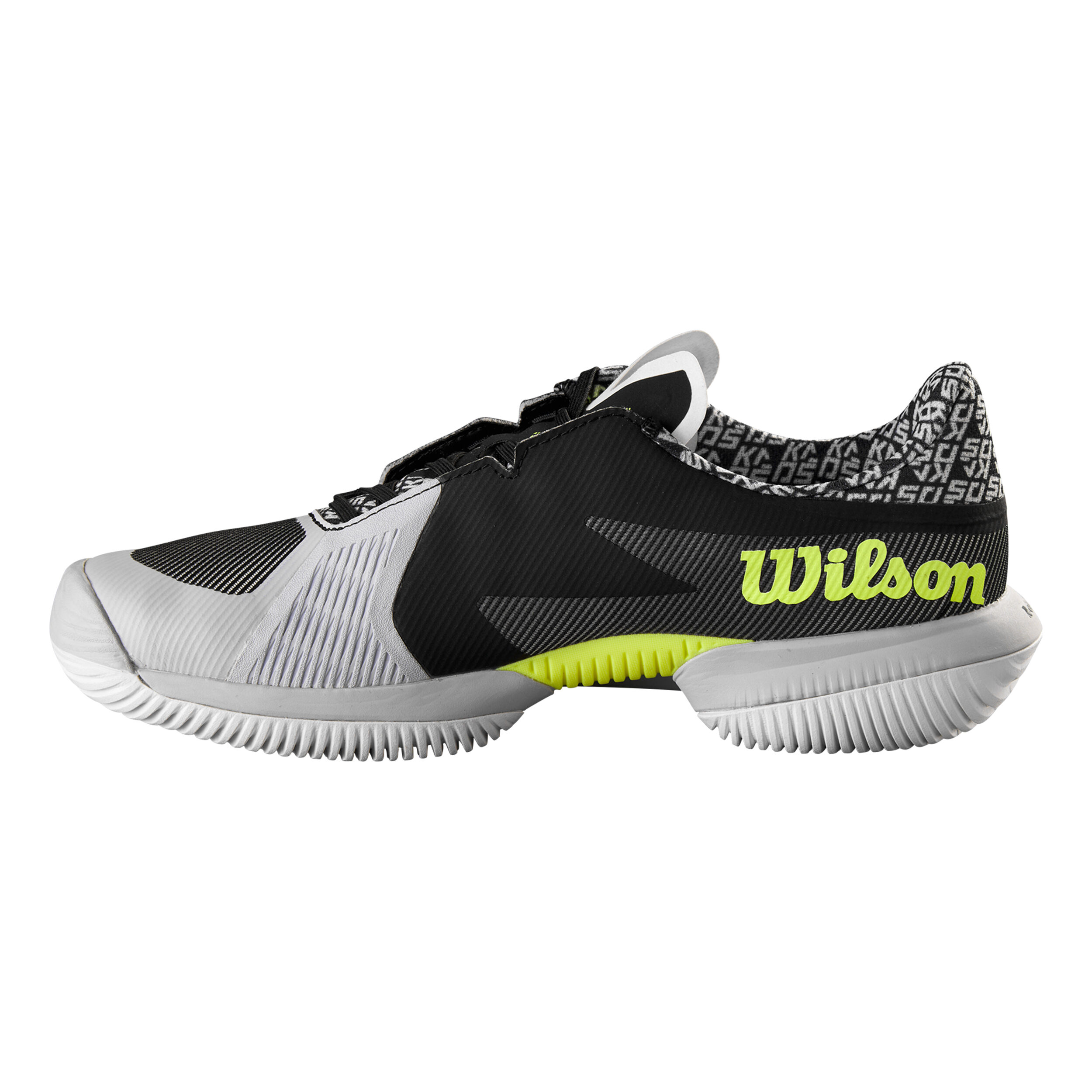 Kaos Swift 1.5 Allcourtschuh Herren - Schwarz, Neongelb