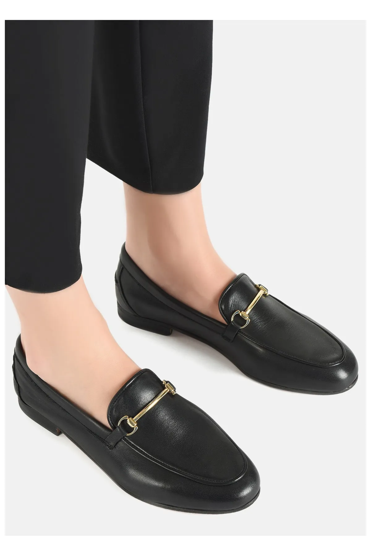INUOVO  Flacher Schuh - Schwarz - Blockabsatz