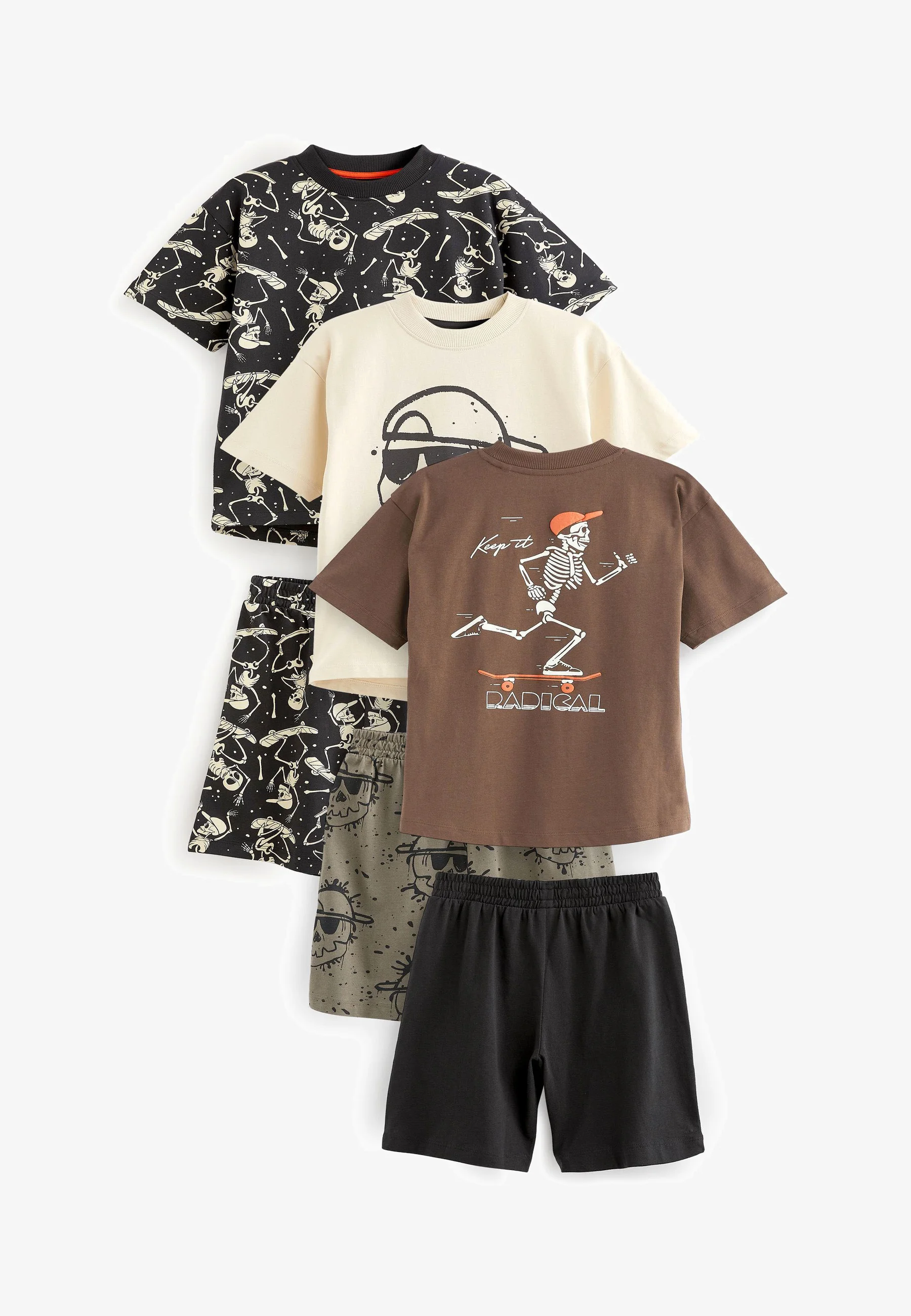 Siguiente PAQUETE DE 3 CORTOS - Pijamas