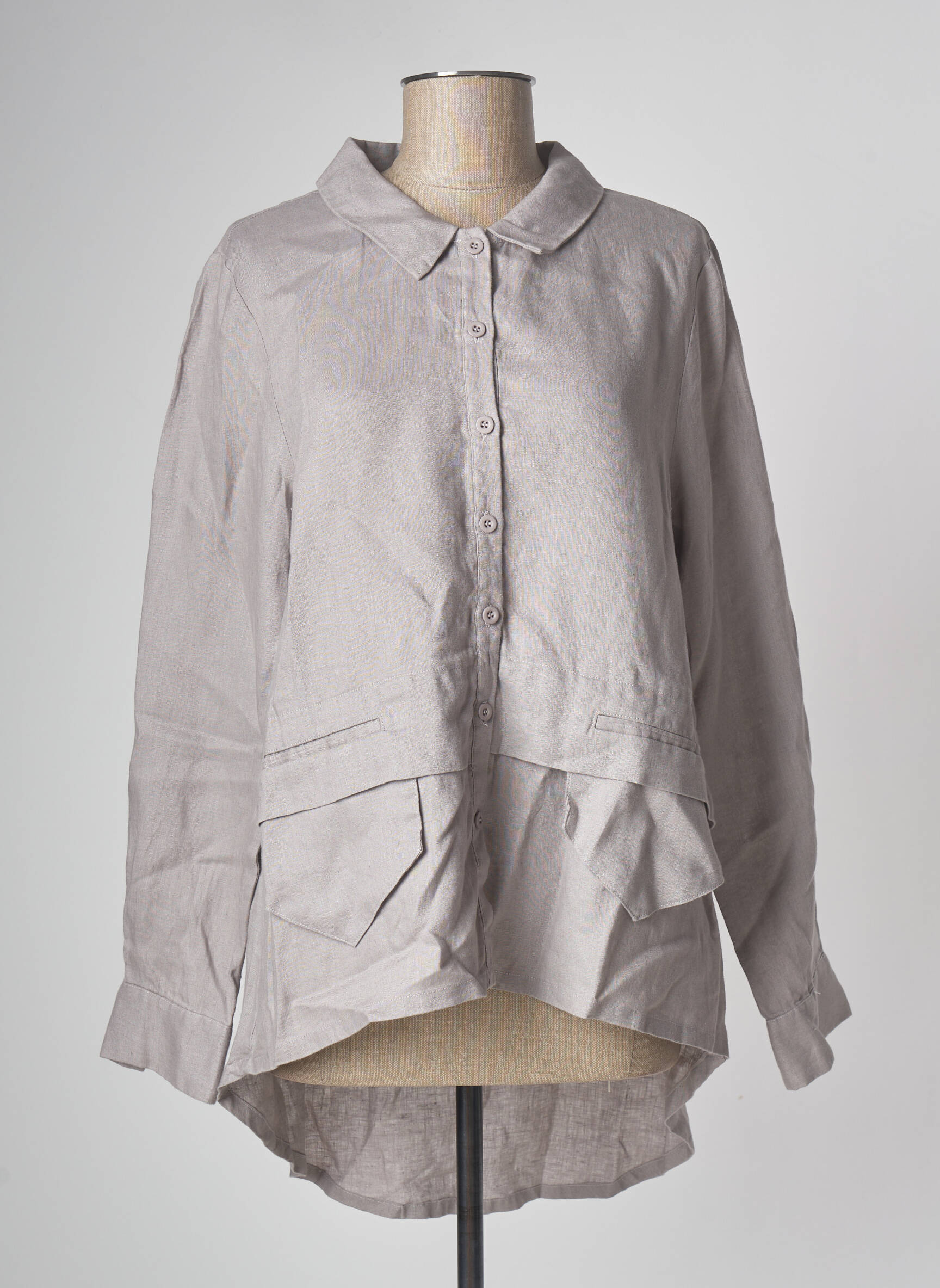 Kokomarina Tuniquemanchelongue Femme couleur gris
