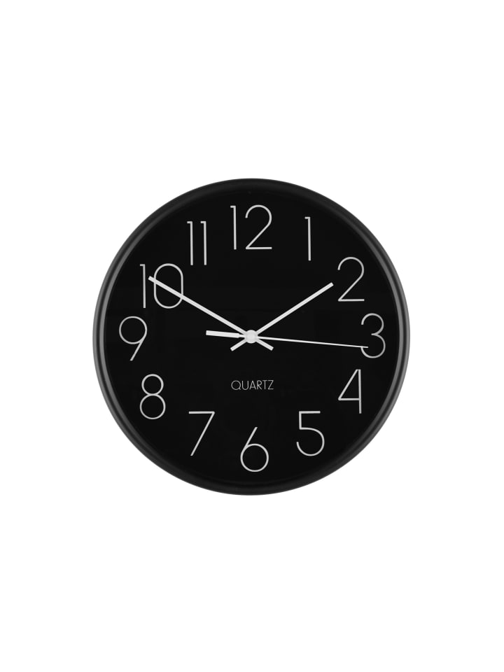 4Living Wanduhr in schwarz günstig kaufen onesize