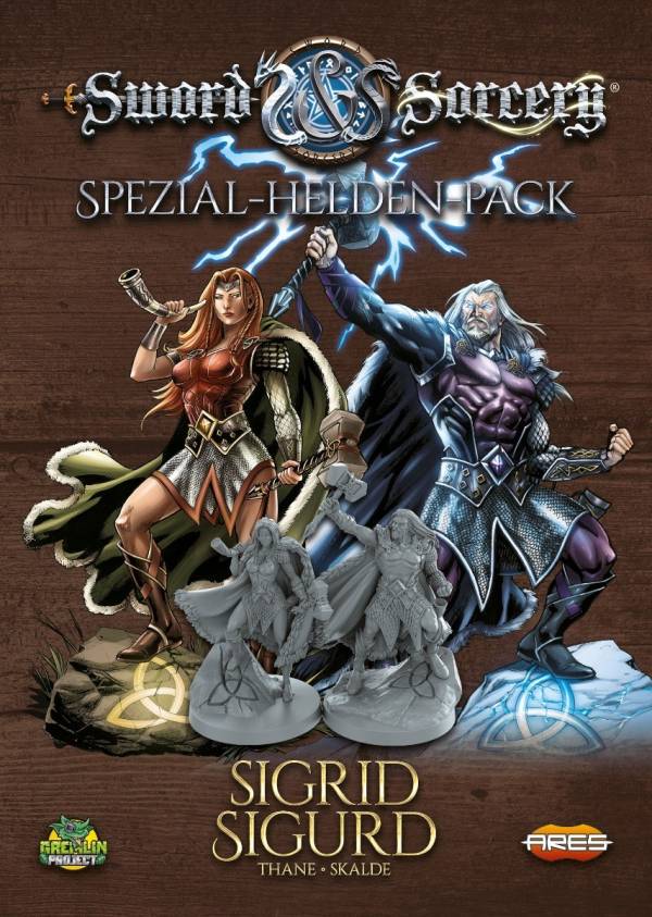 Sword & Sorcery: Die Alten Chroniken - Sigrid/Sigurd Spezial-Helden-Pack (Erw.)