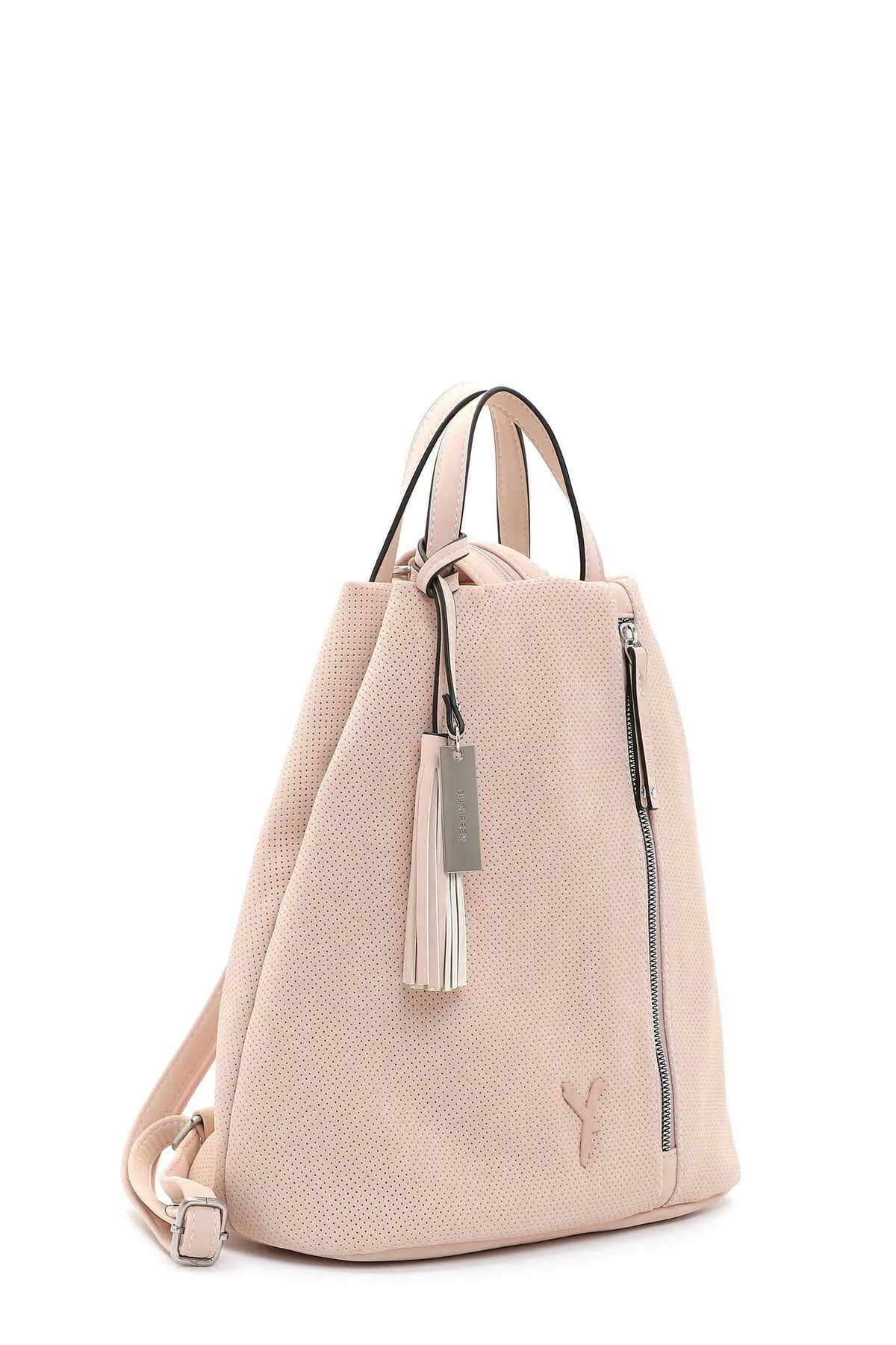 SURI FREY  Rucksack - Rosa - Unifarben