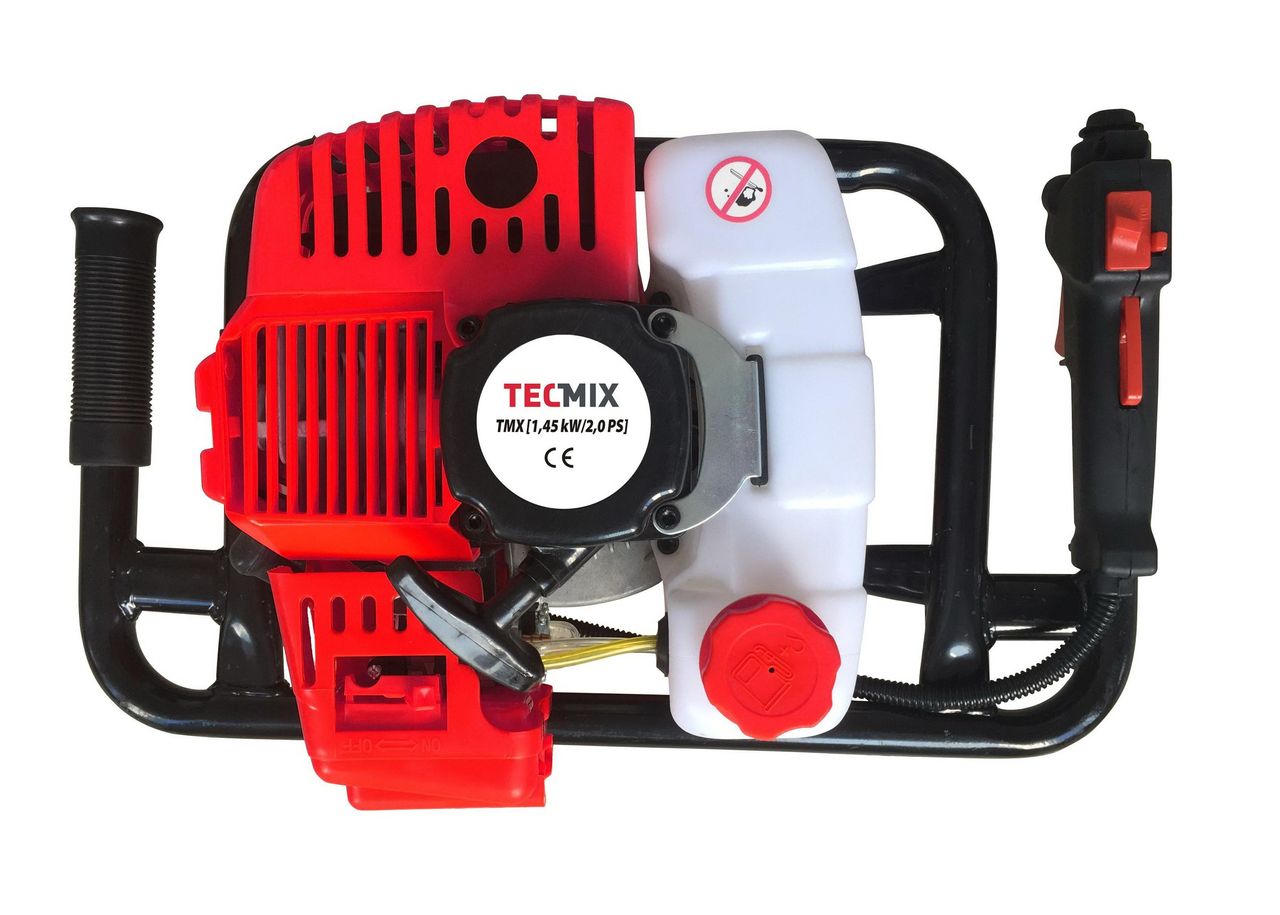 TECMIX ERDBOHRER EB 2000 [2,0 PS] - 2-TAKT, 51,7 CM³, 1,2 L, INKL. 100 MM ERDBOHRER