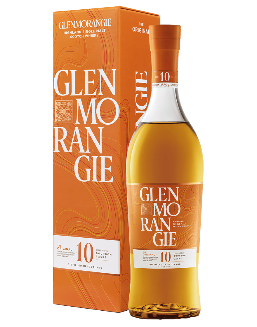 Highlands Single Malt Scotch Whisky Aged 10 Years The Original Glenmorangie 0,7 ℓ, En Étui