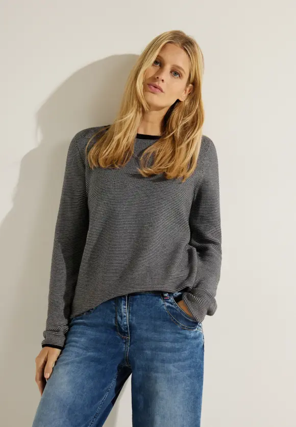 CECIL Mouliné Pullover