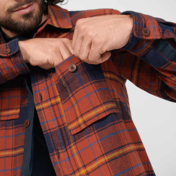 ÖVIK LITE PADDED SHIRT M Herren - Übergangsjacke