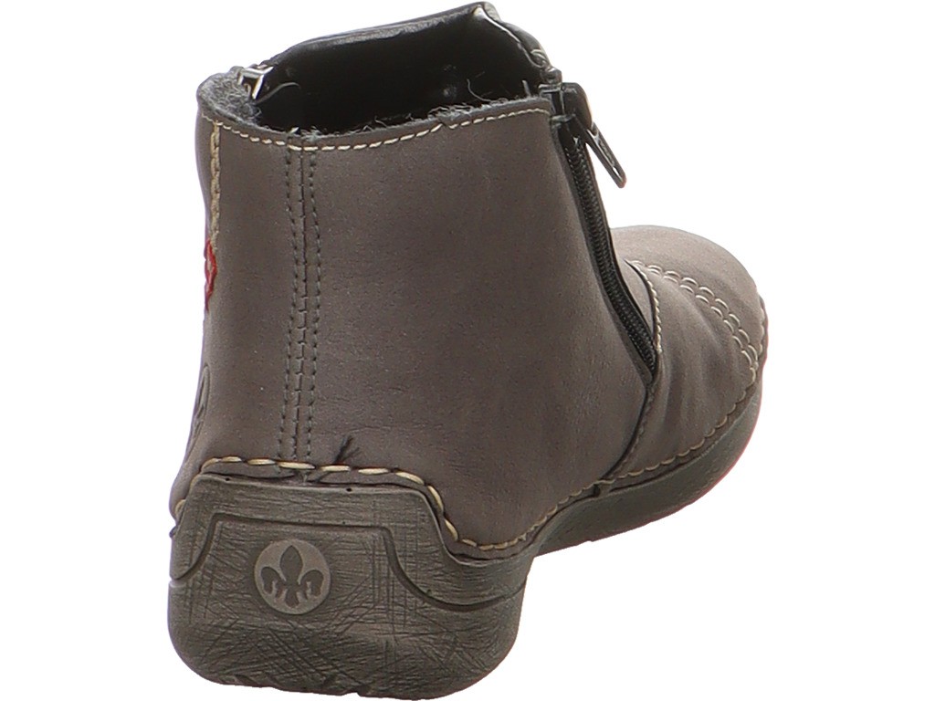 RIEKER Stiefeletten grau HWK Damen Stiefel