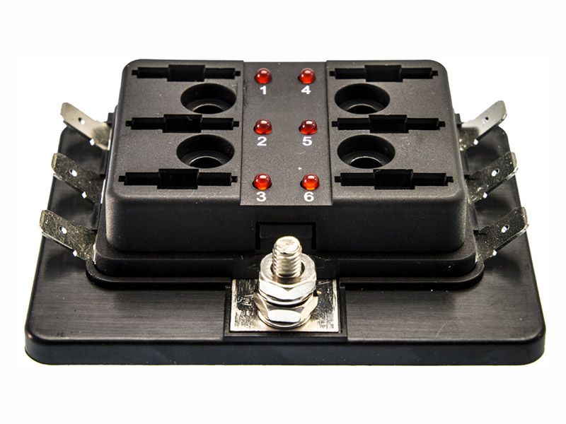 6-fache LED Sicherung-Verteilbox
