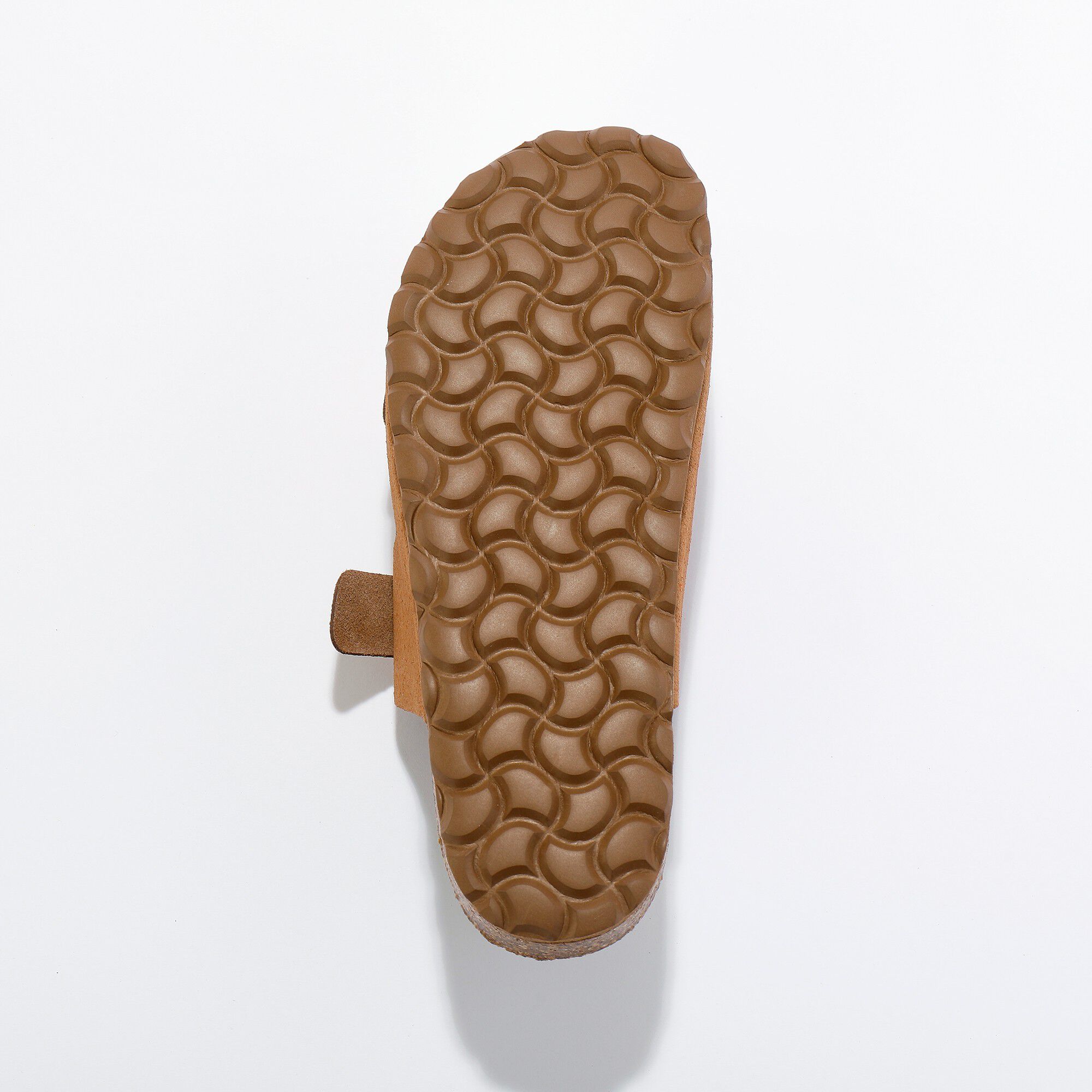 Mules croûte de cuir 2 boucles réglables