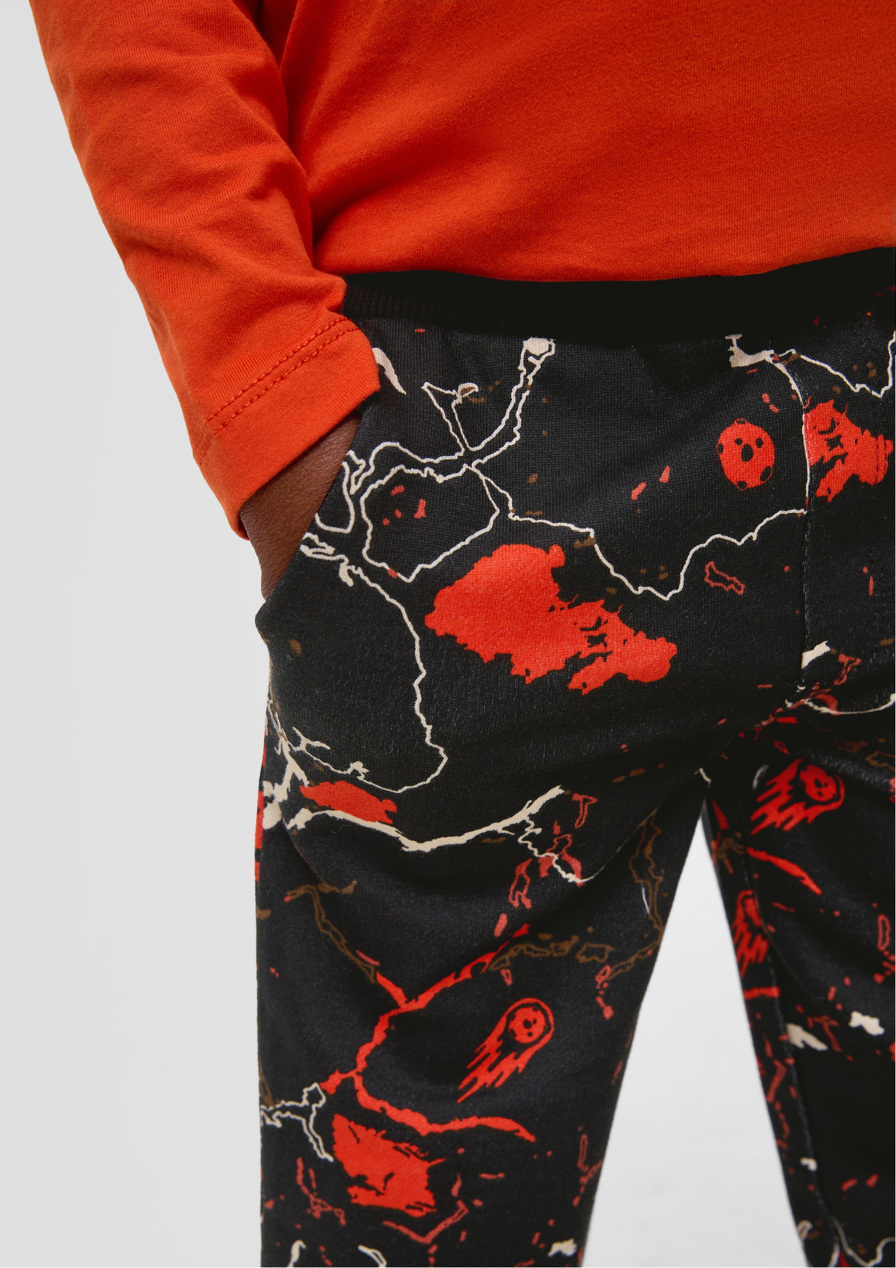 Sweatpants mit All-over-Print  2137516-99A1
