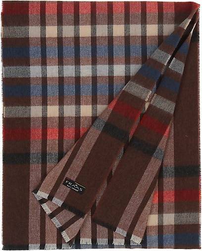 FRAAS Sustainability Edition - Karierter Cashmink-Schal - Made in Germany