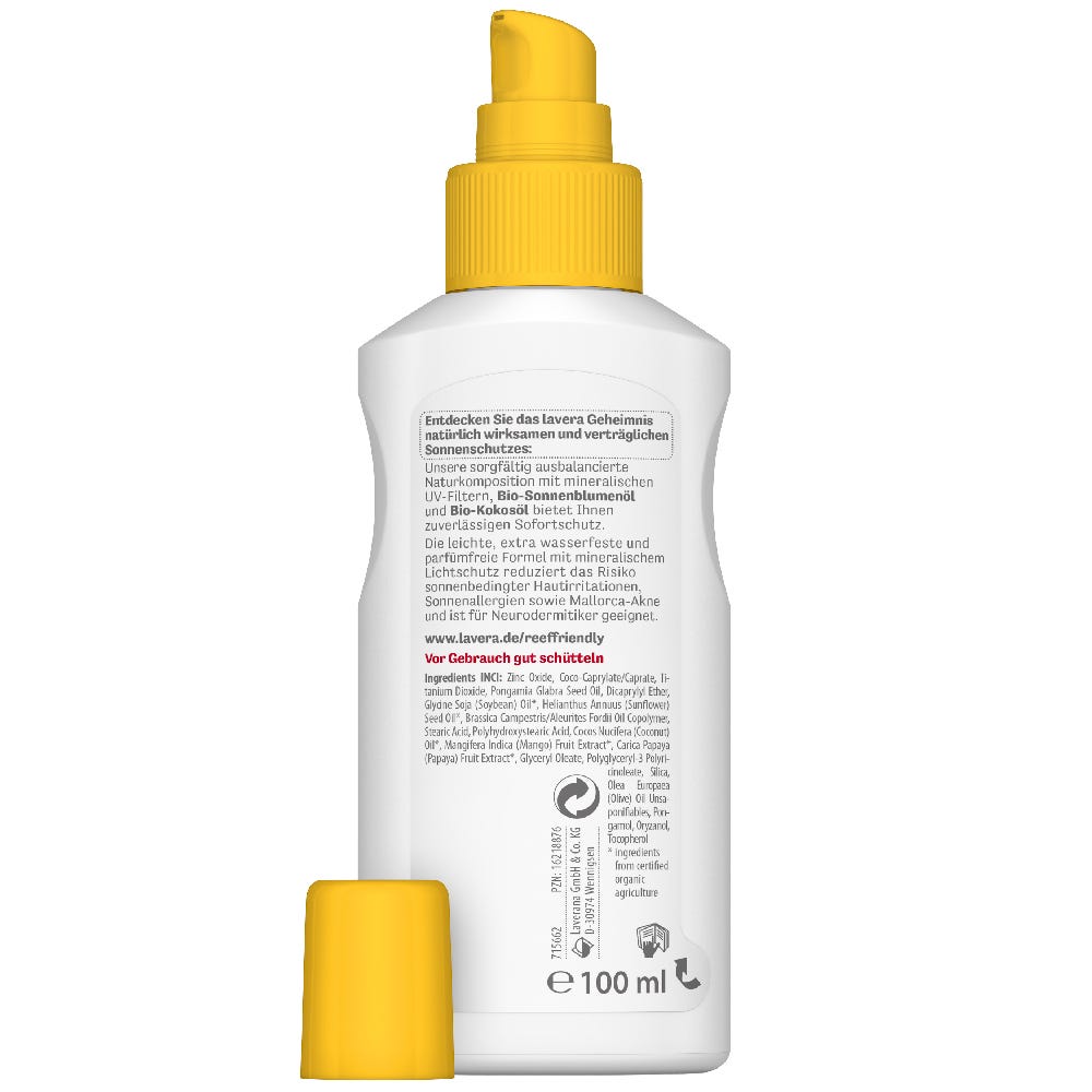 Lavera Sensitiv Sonnenlotion LSF 50+ Kids 100 ml