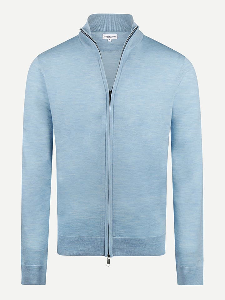 McGregor Wollcardigan in Hellblau günstig kaufen