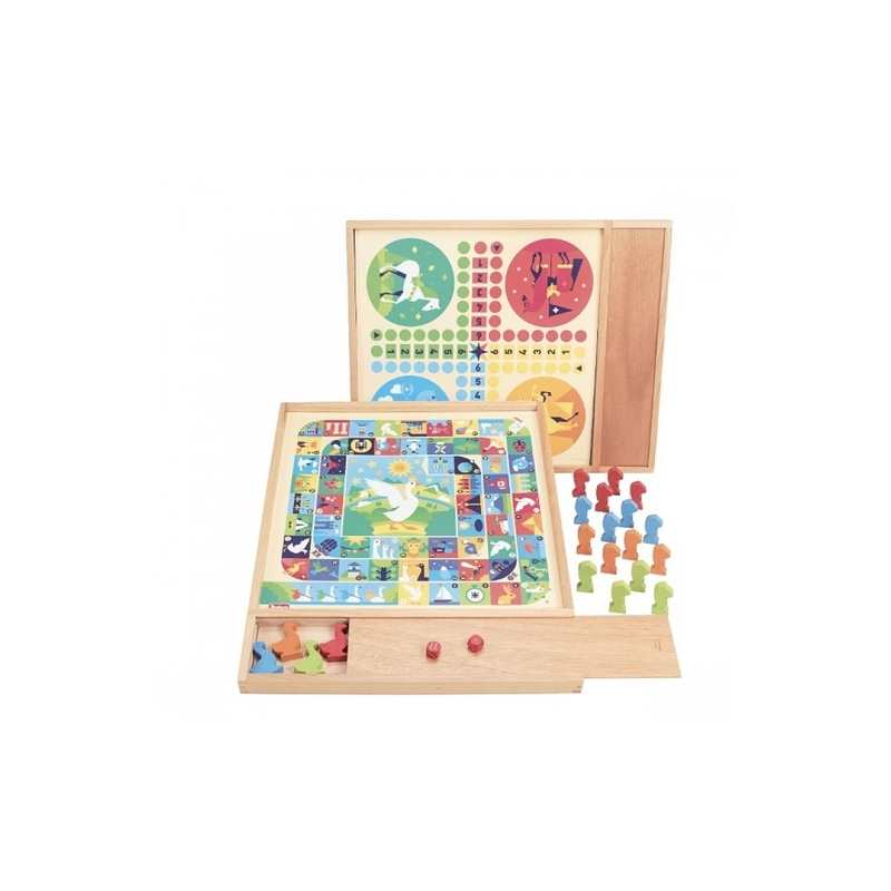Jeux de l'oie et petits chevaux