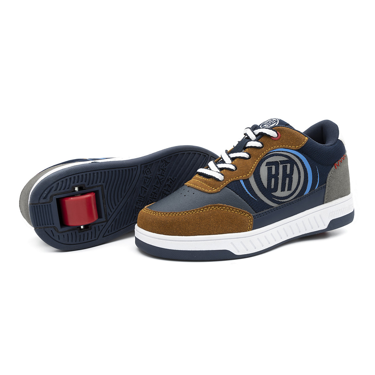 Schuhe mit Rollen 