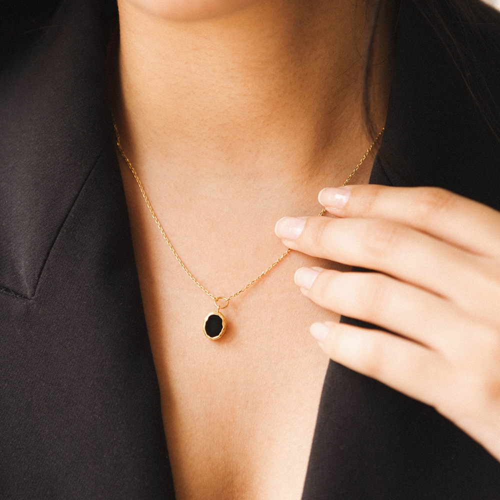 my jolie candle Bougie collier onyx Bougie