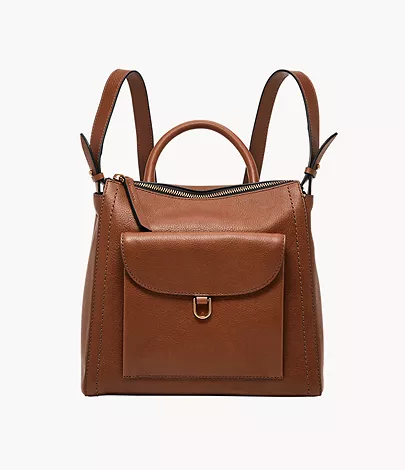 Fossil Small Backpack Parker Leder