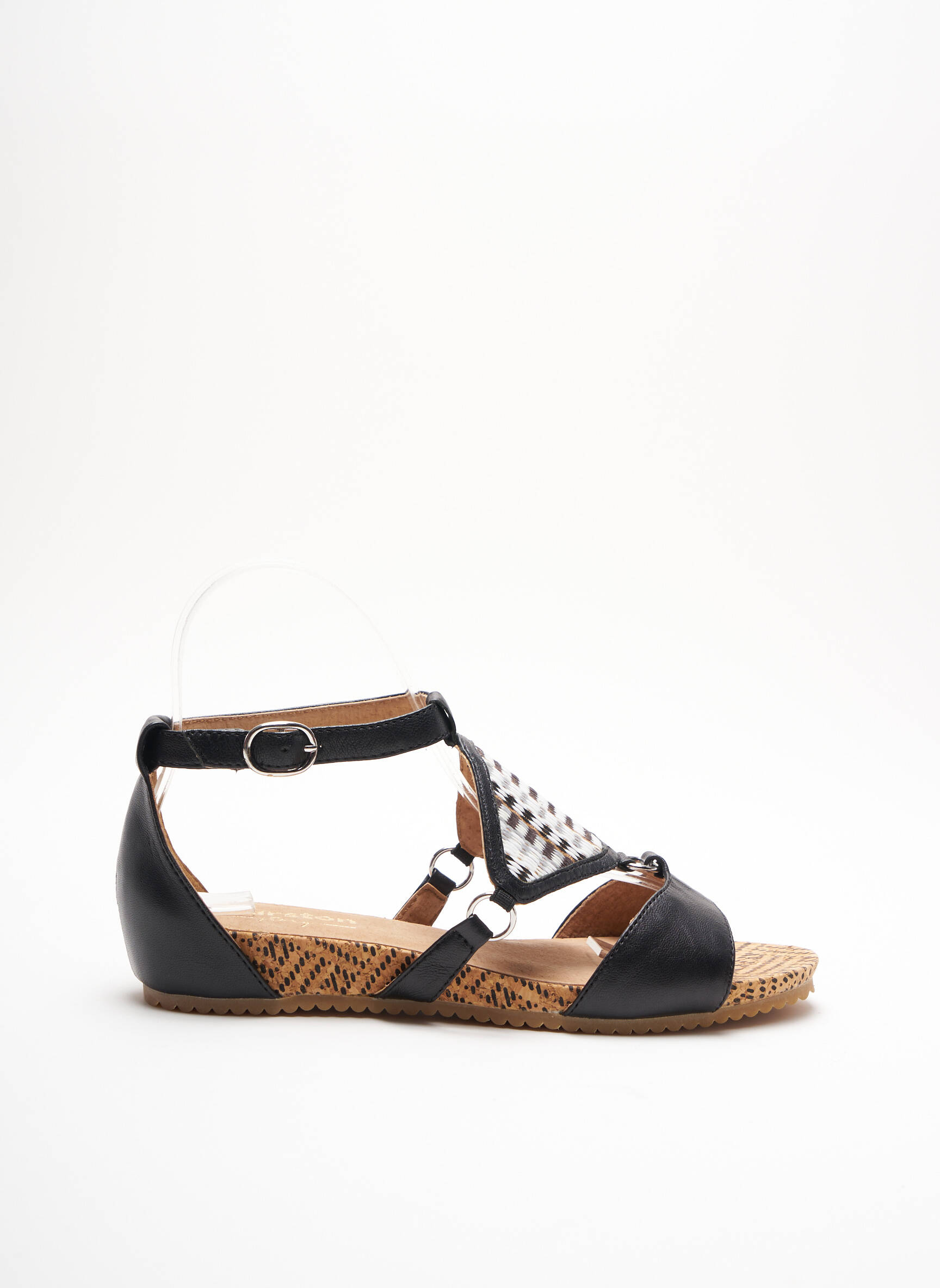 Karston Sandales Nu Pieds Femme couleur noir