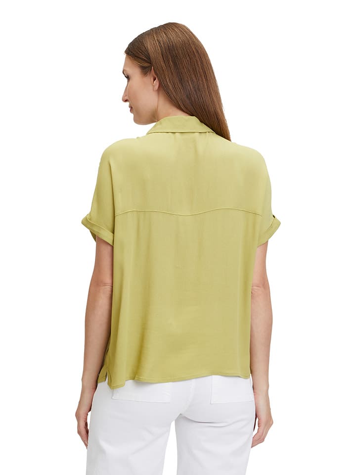 CARTOON Bluse in Moosgrün günstig kaufen