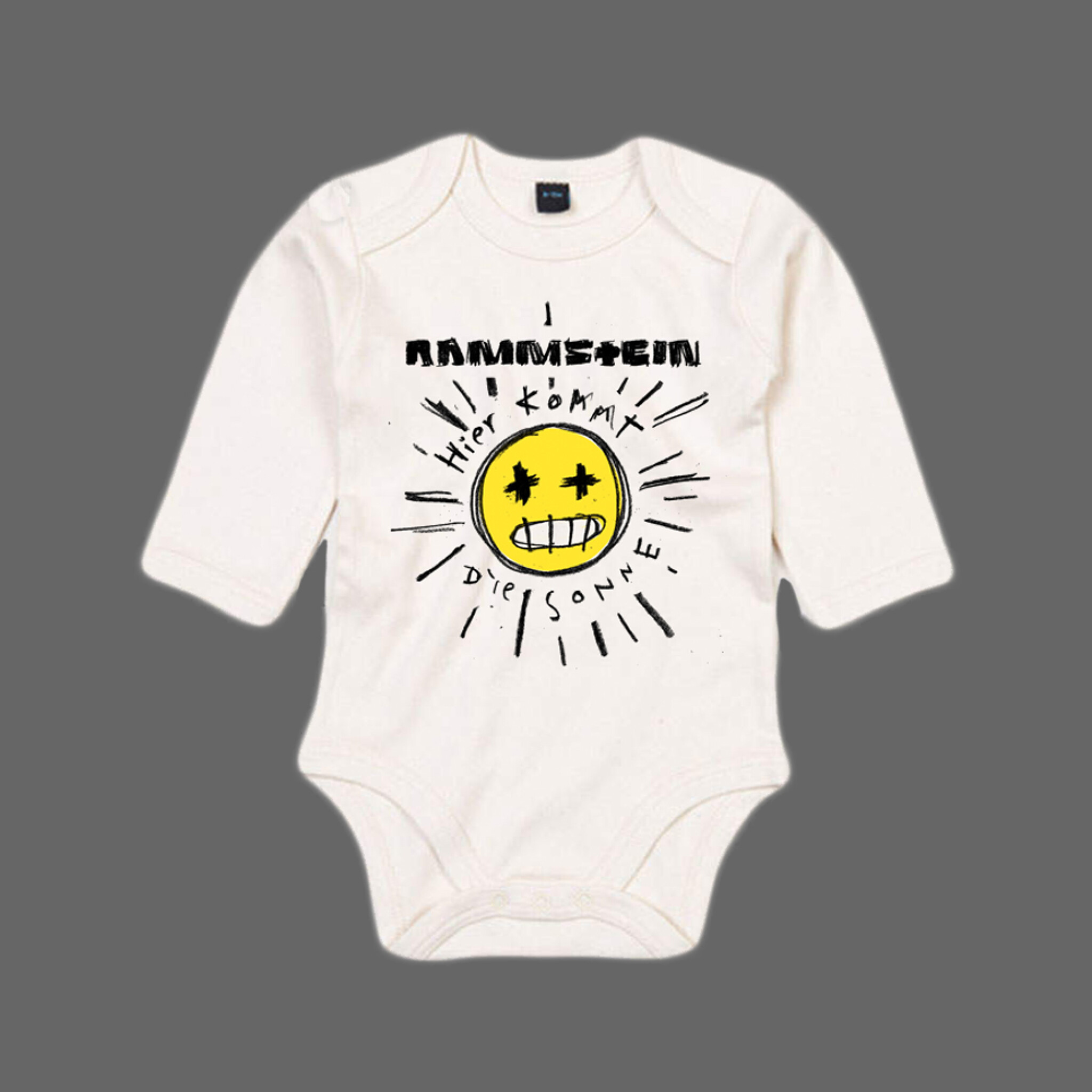 Baby Langarm Body ”Sonne”
