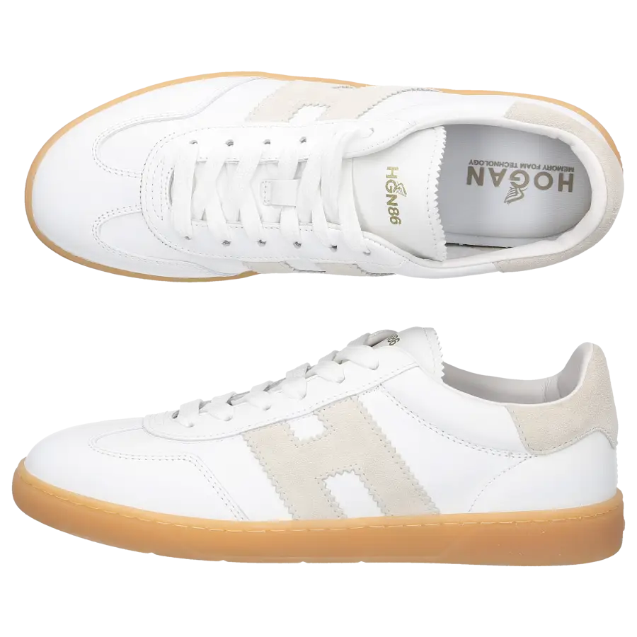 Hogan - Sneaker low COOL Kalbsleder - weiß