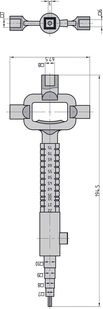 Basi Universal-Steckschlüssel
