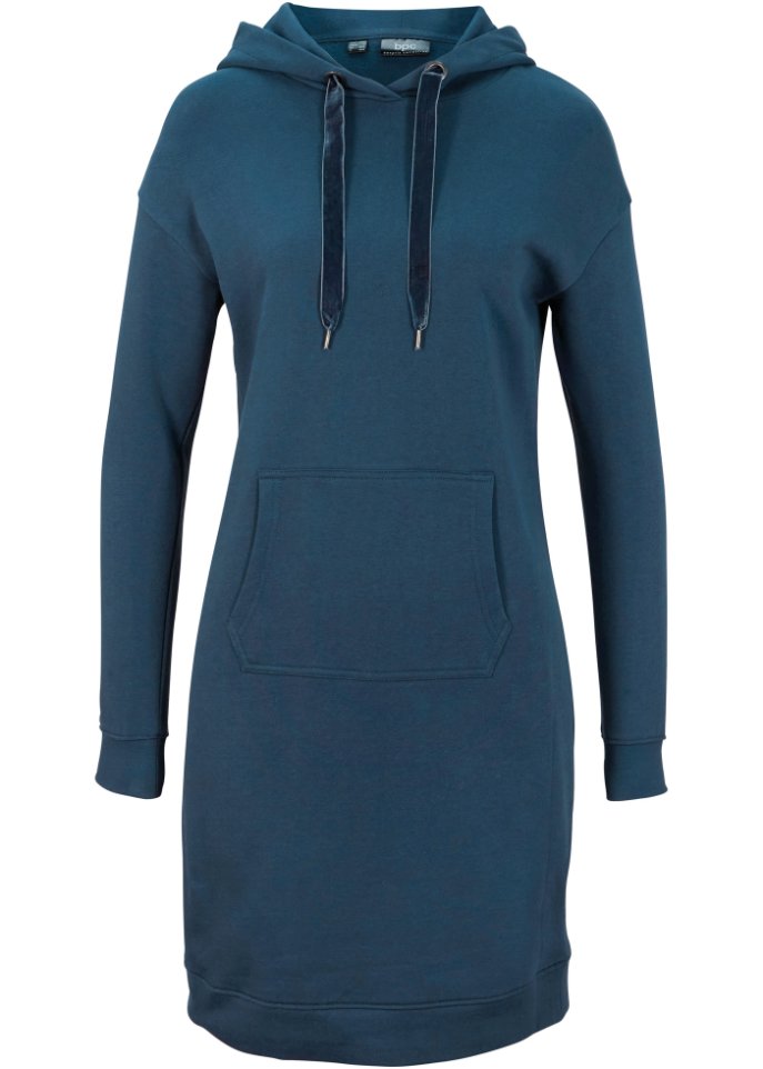 Sweatkleid mit Kapuze
