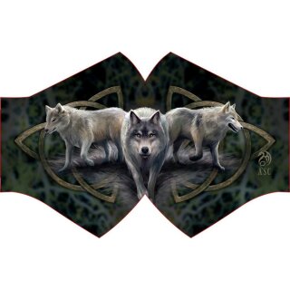 ** % SALE % ** Wild Bangarang Face Mask - WOLF Anne Stokes Size M