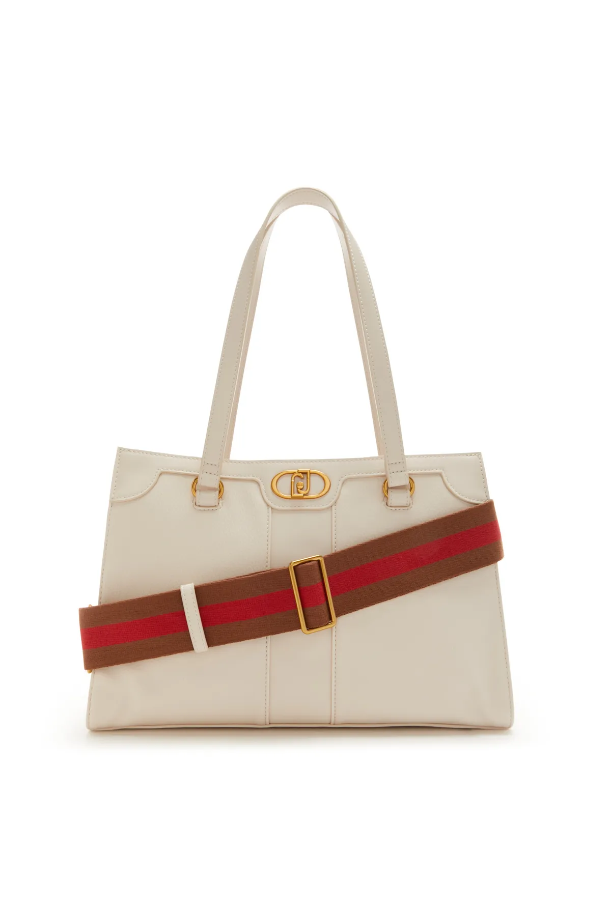 1'ASLAN  Liu Jo Anaba Damen Schultertasche Weiß Aa4024e0031-33801
