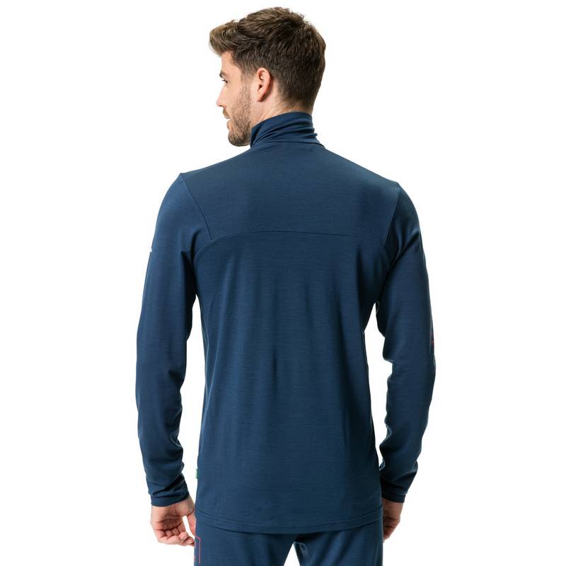 VAUDE Men's Monviso Wool Halfzip LS T-Shirt T-Shirt Herren