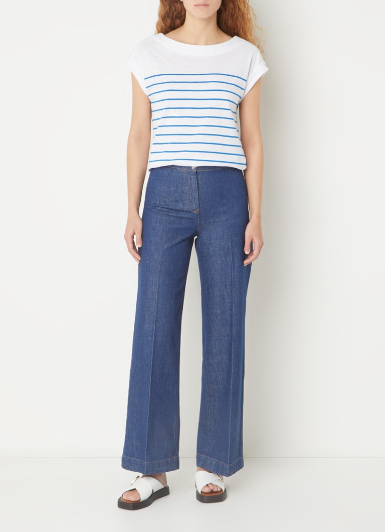 Top a righe stampato Alycia di Hobbs