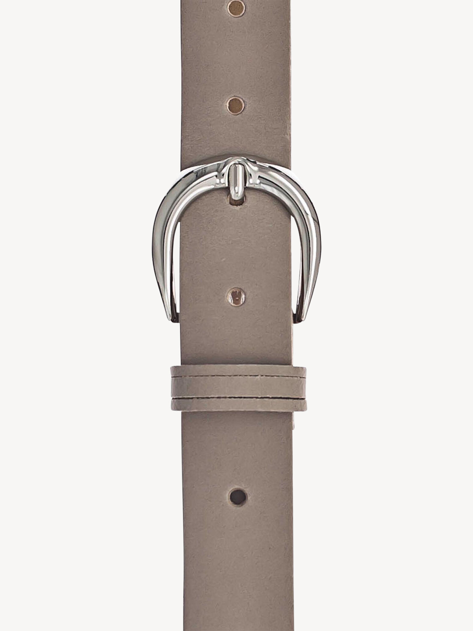 Ceinture en cuir - gris