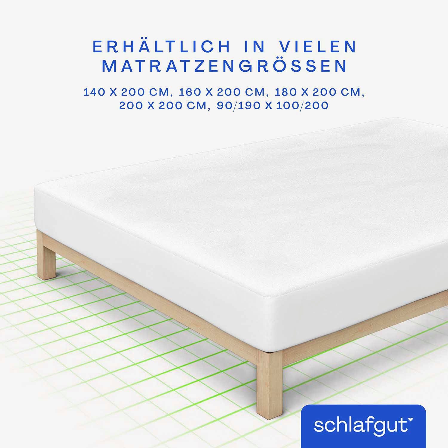 Matratzenauflage Baselayer Matratzenschutz Pro Schlafgut, wasserundurchlässig
