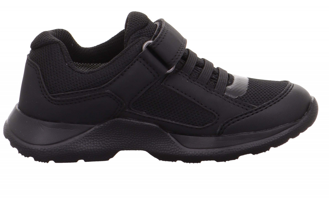RUSH - Schwarz Sneaker low mit Klettverschluss