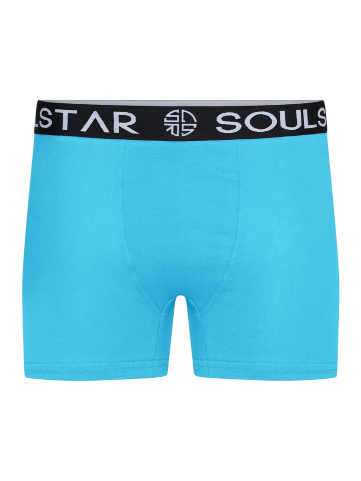 SOULSTAR Boxershorts - MUBOXER5 in Turq_Pink_Lime günstig kaufen
