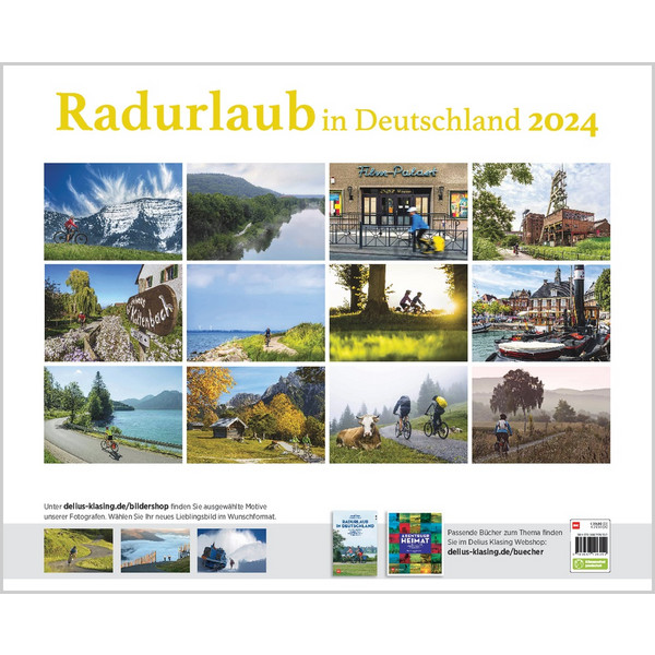 RADURLAUB IN DEUTSCHLAND 2024 - Kalender