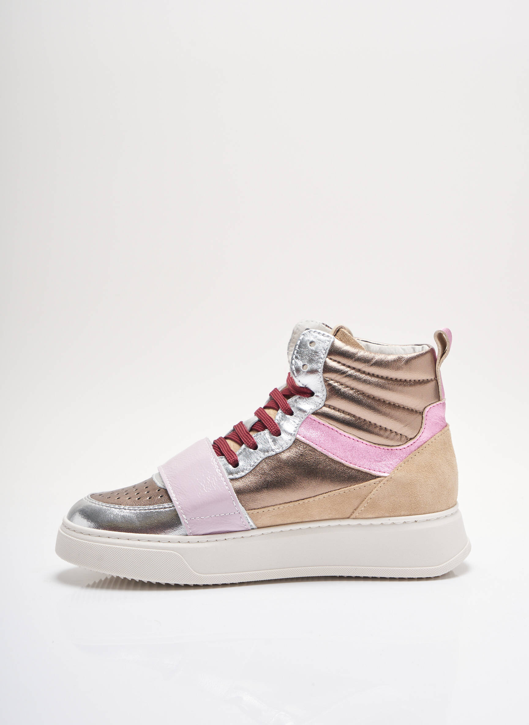 Gio  Baskets Femme couleur beige