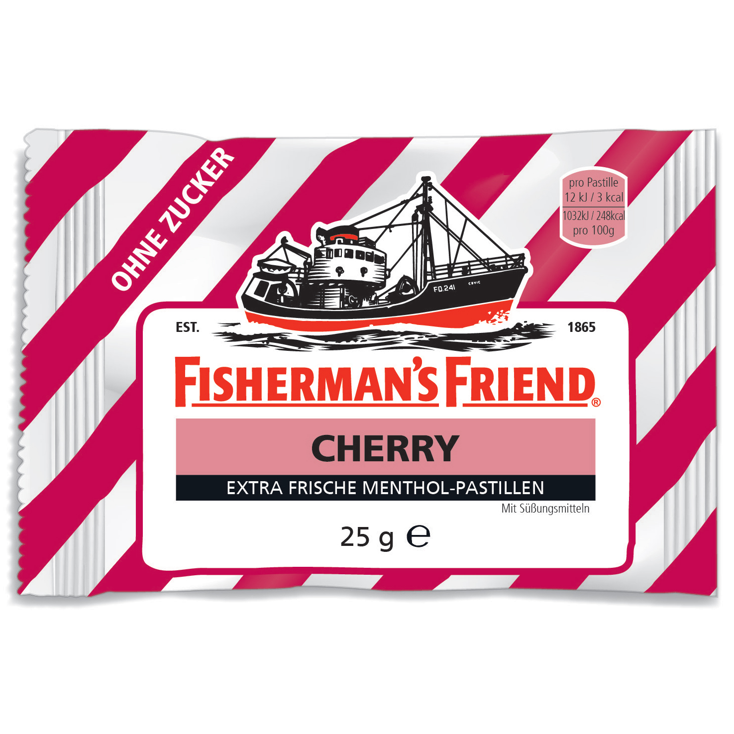 Fisherman's Friend Cherry ohne Zucker 3x25g