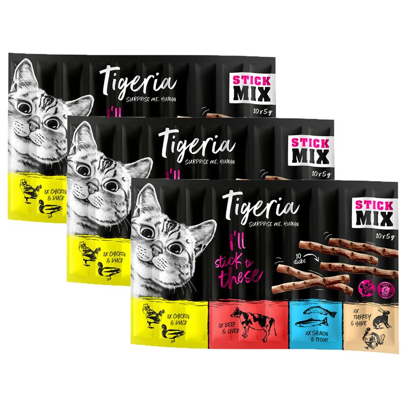 Sparpaket Tigeria Sticks 30 x 5 g zu TOP-Preisen