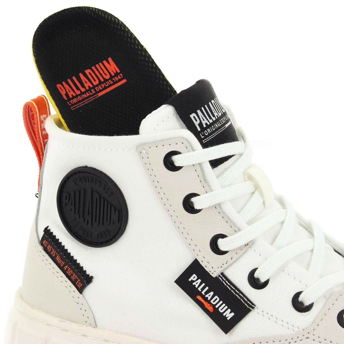 Palladium  PALLATOWER HI - Blanc Noir