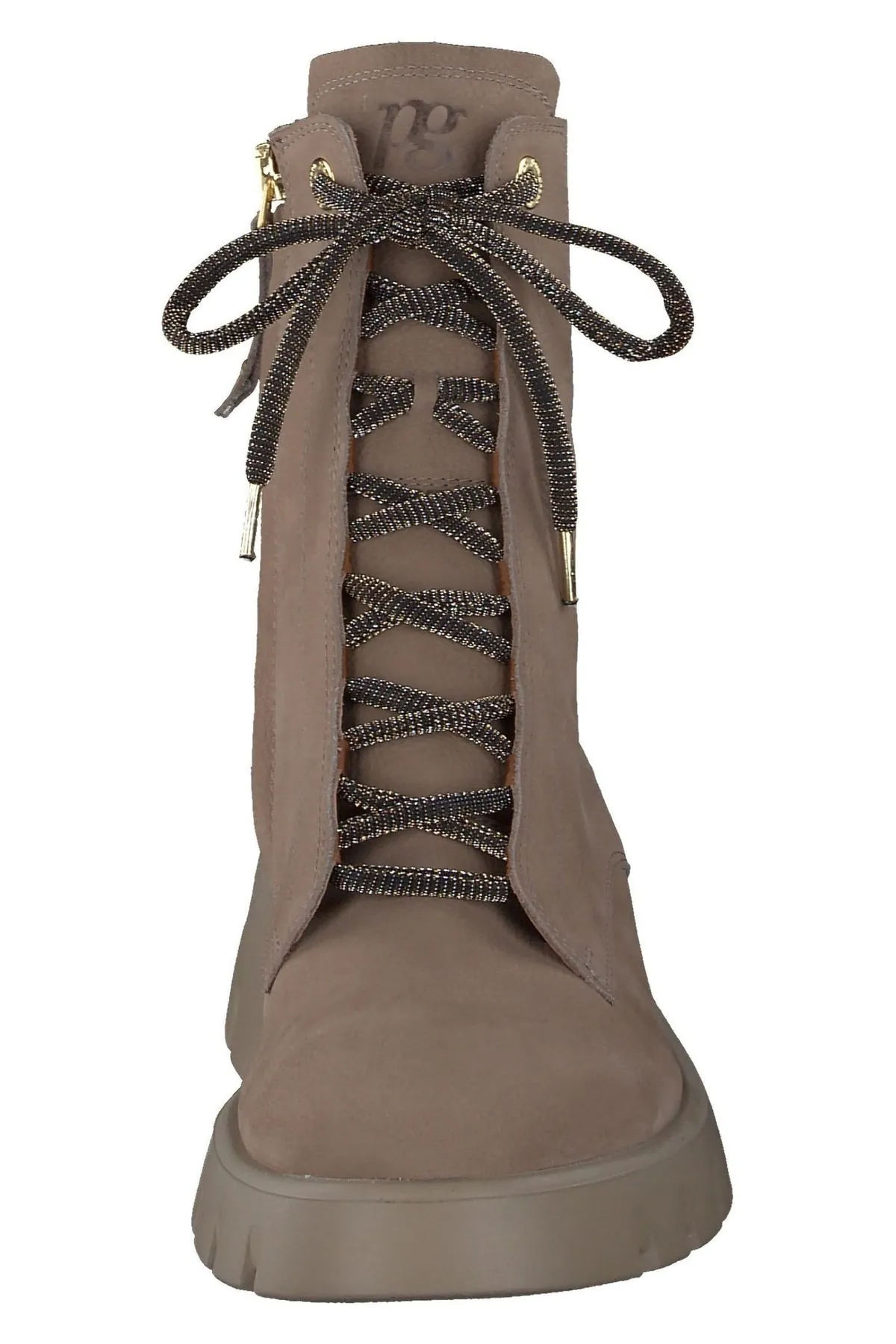 Paul Green  Stiefelette - Beige - Blockabsatz