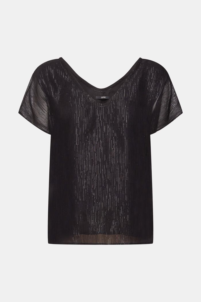 Bluse mit V-Ausschnitt