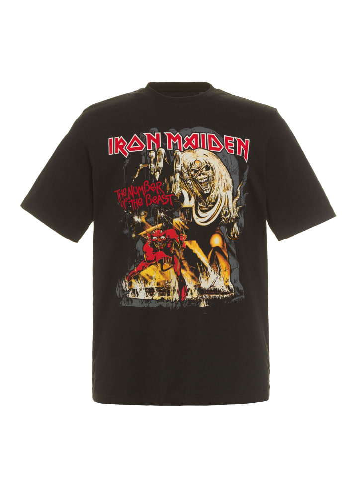 JP1880 Kurzarm T-Shirt in schwarz günstig kaufen