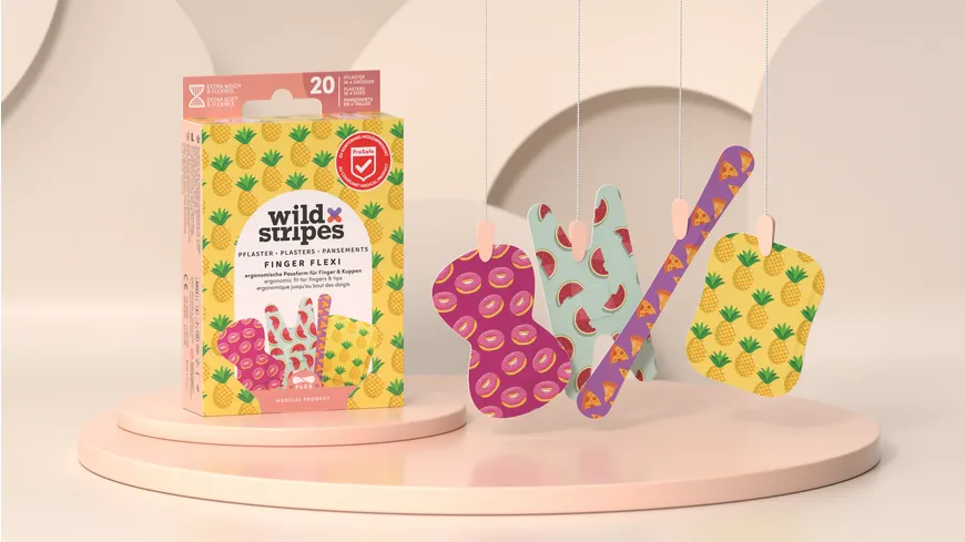 Wild Stripes Finger Flexi Food