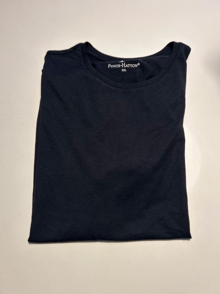 FYNCH-HATTON Shirt in Schwarz günstig kaufen XXL