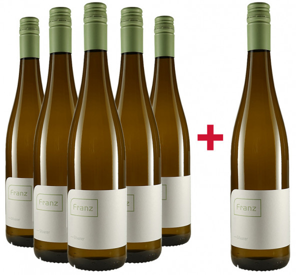 5+1 Paket Silvaner trocken - Weingut Franz